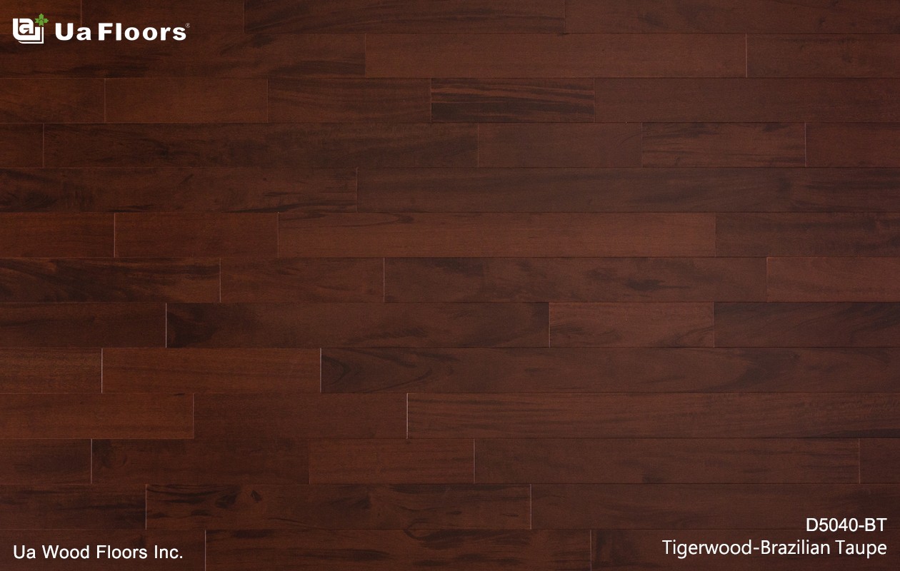 Ua Floors - PRODUCTS|Tigerwood_Brazilian Taupe Engineered Hardwood Flooring 